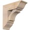 Ekena Millwork Westlake Traditional Smooth Bracket w/ Offset Brace, Douglas Fir, 7 1/2"W x 20"D x 20"H BKT0806X20X20WTL01SDF - alternate 1